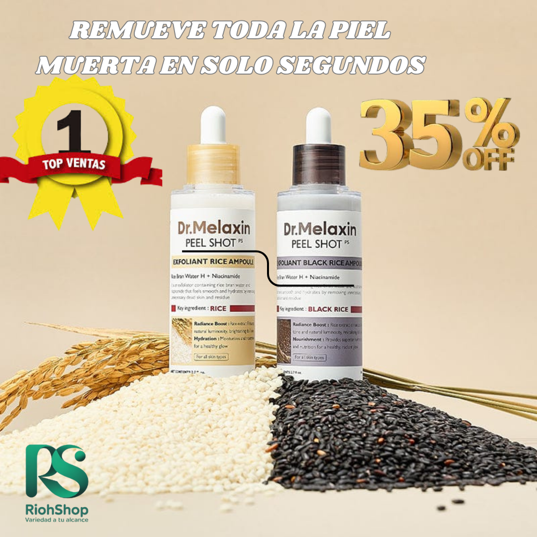 combo DrMelaxin Rice & Black 30 ml