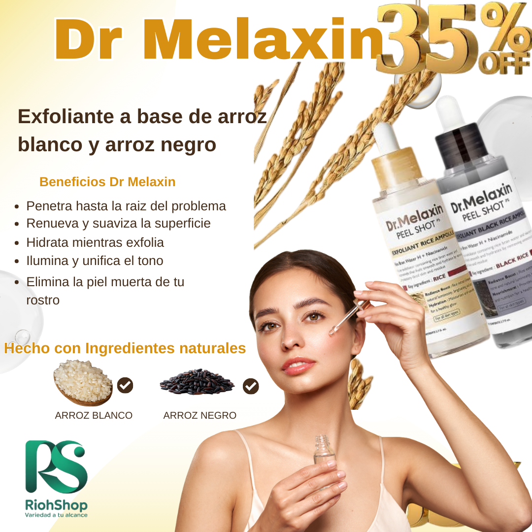 combo DrMelaxin Rice & Black 30 ml